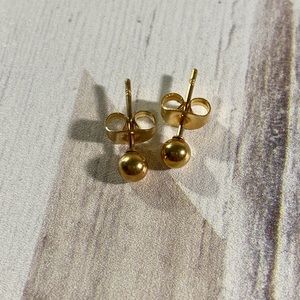 Ball Studs- gold